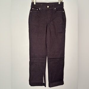 NEW d & Co.  Adaptive Jeans Women's Size 8 Denim Company Dark Wash Blue Pull On